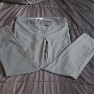 Gray work pants